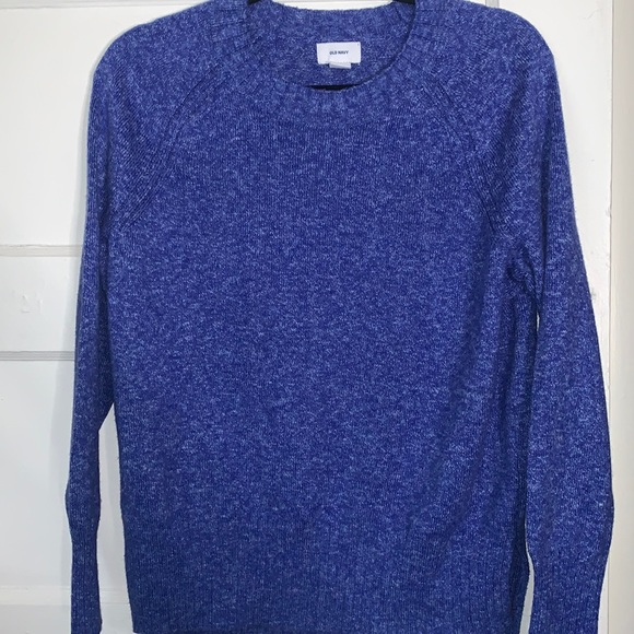 Old Navy marled‎ blue sweater - Picture 1 of 10